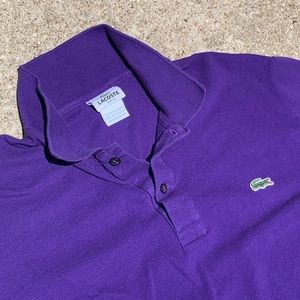 GRAIL Vintage Purple Lacoste Tee